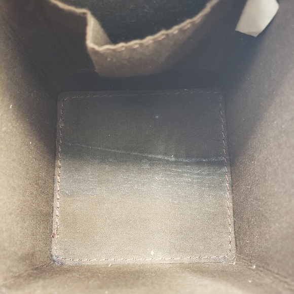 Square Box Crossbody Purse w/Double Zipper Closure - Picture 7 of 11